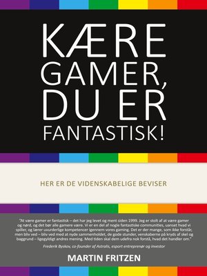 cover image of Kære Gamer, du er fantastisk!